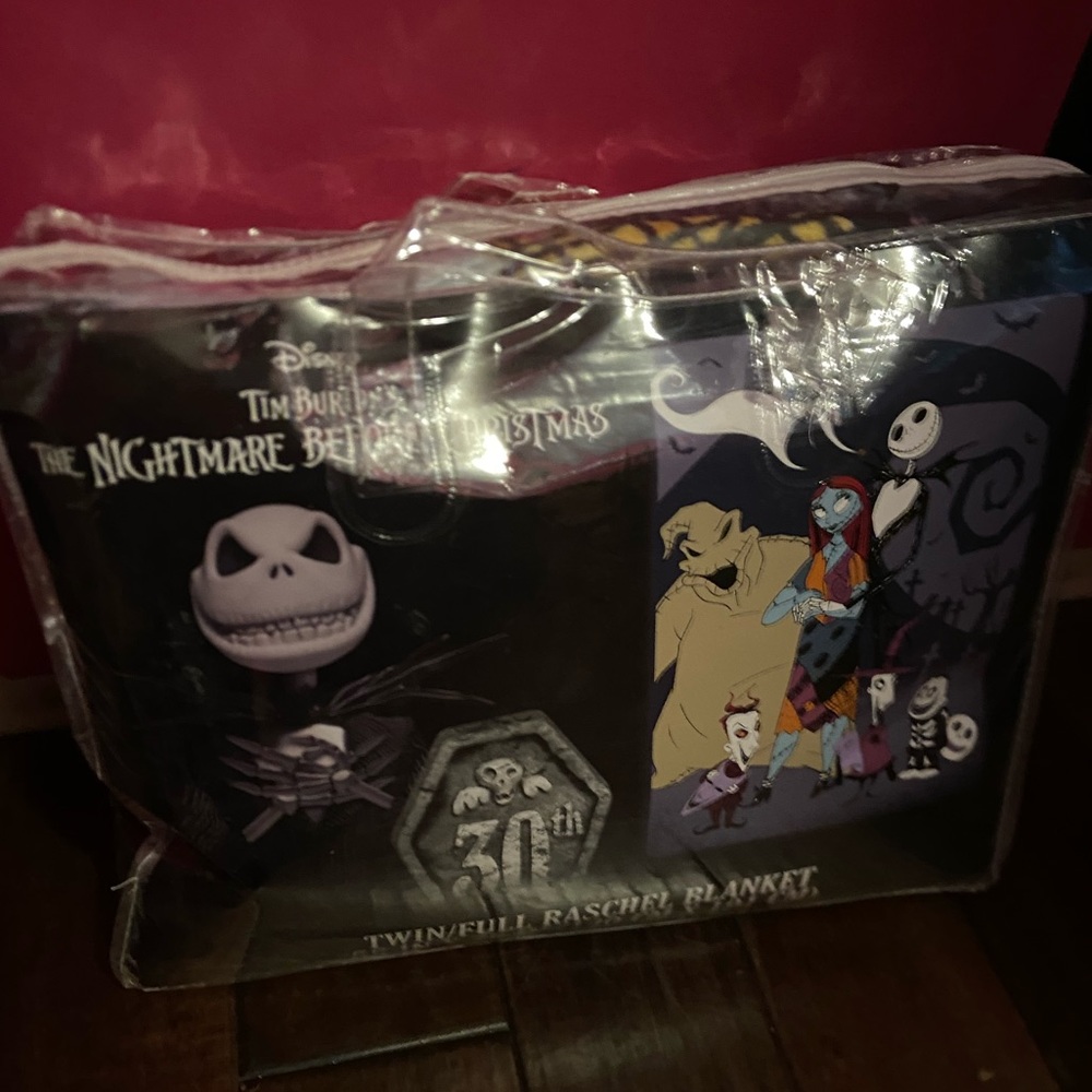 nightmare before christmas blanket